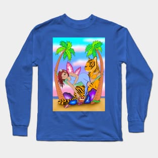 Crystal fairy and tiger friend Long Sleeve T-Shirt